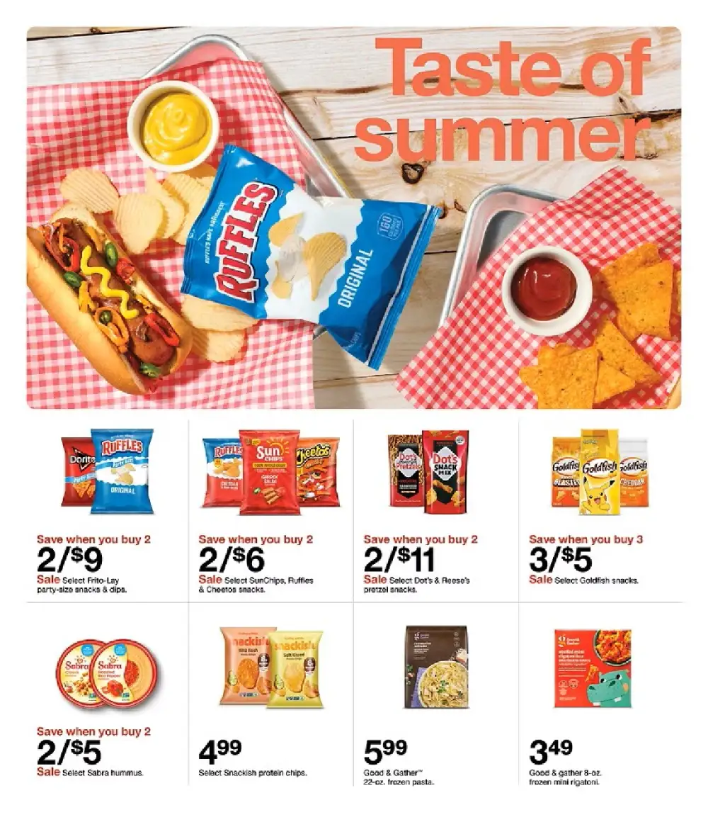 Target Weekly Ad Page