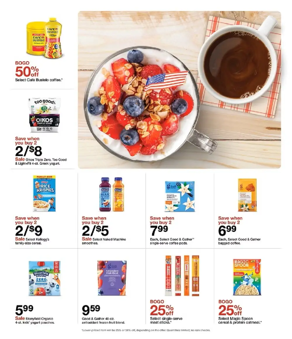 Target Weekly Ad Page